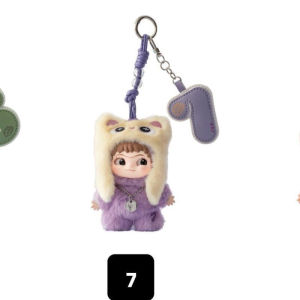 WAKUKU On a Roll Series Vinyl plush Doll pendant blind collectible figurine decorative gift miniso Letsvan
