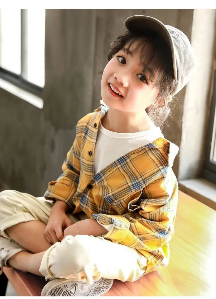 2022 New Spring and Autumn New Fashion Baby Cotton Shirts Women Kids Korean Fashion  Tops Girls Pure White Shirts Boutique - AliExpress