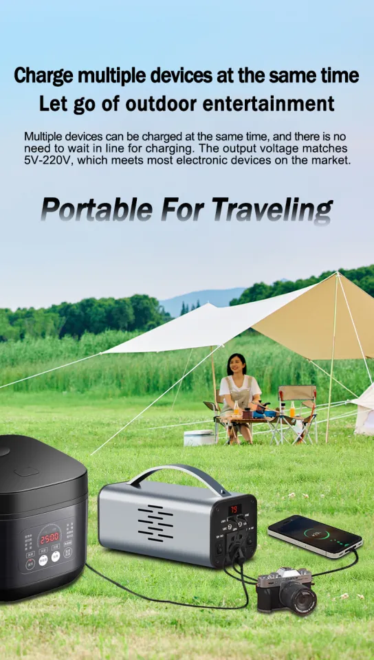 Power supply during camping  Travelling & leisure time