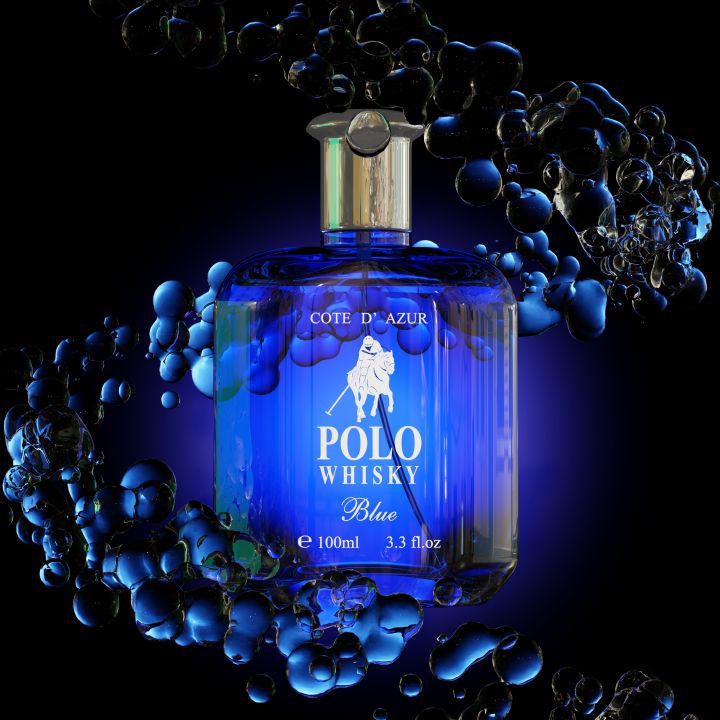 Côte dAzur Polo Whisky Blue Eau de Toilette 100ml Lazada