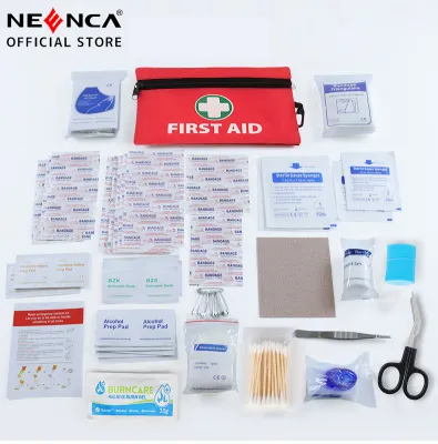 NEENCA Comprehensive Premium Survival First Aid Kit Emergency for Travel Camping Gear Home Essentials and Outdoor Emergencies