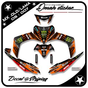 Stiker Striping Decal  JUPITER MX OLD.Sticker Striping Full Body JUPITER MX OLD DESIGN. ADT. 007