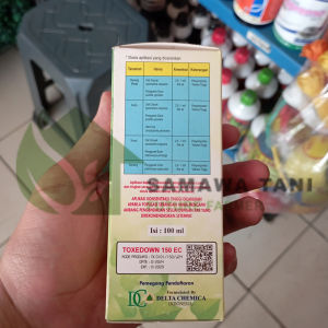 Insektisida TOXEDOWN 150 EC 100ml dan 250ml