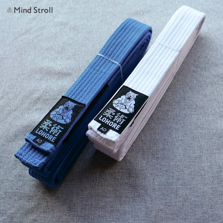 MMASPORT Ceinture BJJ Jiu Jitsu 100% Coton 6mm - Ceinture Professionnelle