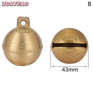 JCSYFAC Bò cừu Ngựa Đồng chuông chăn thả chuông chăn nuôi gia súc chăn nuôi đồng chuông bò đồng chuông âm thanh lớn