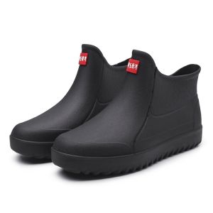 Rain Boots Outdoor Waterproof Shoes No-Slips Rubber Quality For Men And Women