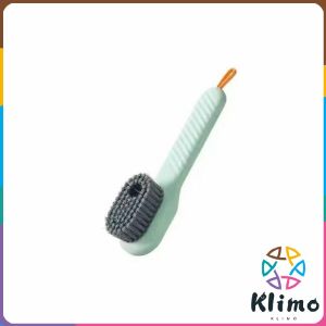 KLIMO Creative Multifunction Soft Shoe Brush Long Handle Brush Clothes Brush Shoe Clothing Board Brush Household Cleaning Tool