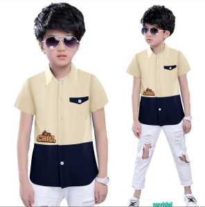 print dtf hem kids 366 (kombinasi kemeja anak laki usia 5-12thn/cod