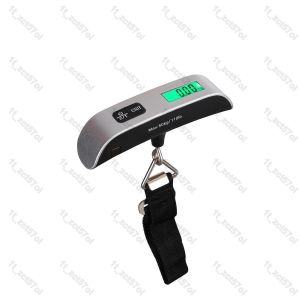【Ready Stock Malaysia】Portable Digital Luggage Scale 50kg/110lb | Handheld Hanging Electronic Balance | High Precision Parcel Scale / Small Scale / Gram Scale | Small Travel & Luggage Scale | Grocery & Fishing Weighing | Convenient Electronic Scale