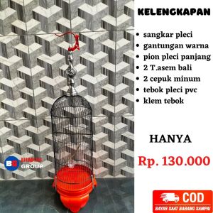 SANGKAR PLECI HELOPET & KANDANG PLECI FULLSET