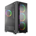 Casing PC VenomRX Drogon Max ATX + 4Fan ARGB. 