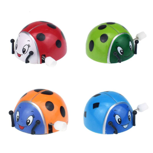 Spring Ladybird Wind Up Somersault Rotation Toys Kids Children Gifts Funny for P