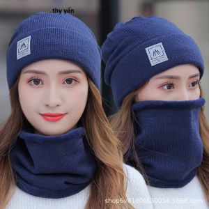 Mũ Len Trùm Đầu Thiết Kế Giúp Giữ Ấm Cho Mùa Đông Cực Tốt Dành Cho Cả Nam Và Nữ Với Nhiều Màu Sắc Trẻ Trung Cho Anh Chị