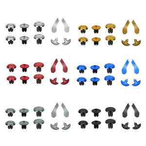 10Pcs Thumbstick Grip Joystick Analog for Game Controller Thumb Grip with Back Paddle Replacement Thumb Sticks