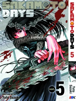Vol. 5 English Manga Sakamoto Days Japanese Manga English Version Physical Book Hardcopy