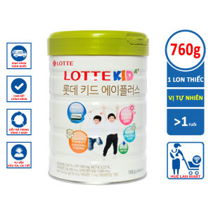Sữa bột Lotte Kid A+ 760g