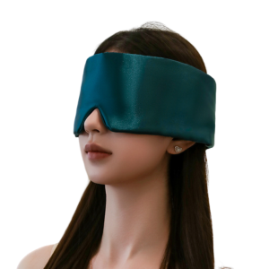 QUESU Soft Sleeping Eye Adjustable Stretchy Sleeping Aid Eyepatch Portable Breathable Eye Shade Cover Travel Use