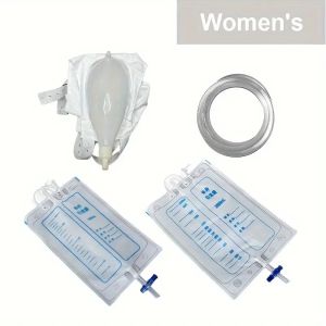 Reusable Medical Silicone Elderly Urine Collector Bag – Breathable Comfortable Leak-Proof Catheter Urine Sac for Elderly Men & Women