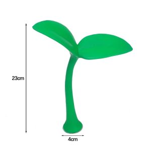 Car Ornaments 3D Car Roof Decoration Stickers Sprout Ornament Exterior Decorative Accessories