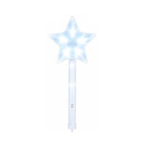 DIVATEN Five Point Star LED Star Wand Three Lighting Modes Plastic Concert Light Stick Gifts Handheld Flashing Star Stick Concert Accessories