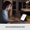 Logitech Combo Touch Keyboard Case with Trackpad for iPad เคสคีย์บอร์ดแบ็คไลท์พร้อมแทร็กแพดสำหรับ iPad ( Pro 11 Gen 1-4 , Pro 12 Gen 5-6 , Air Gen 4-5 ) แป้นพิมพ์สกรีน TH/EN. 