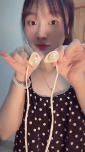 Đai váy dây hoa gắn ngọc thắt lưng dây hoa tua rua