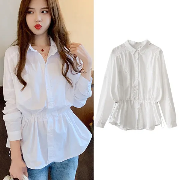 White casual hot sale blouse