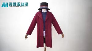 Spot Charlie and Chocolate Factory cos Willy Wonka cos Full Suit cosplay Clothing Halloween