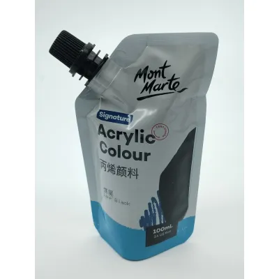 100ml Cat Warna Akrilik Mont Marte 100ml Acrylic Colour Paint Mont Marte