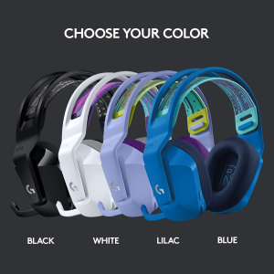 Logitech G733 KDA limited edition Wireless Gaming Headphone DTS X2.0 7.1 Surround Sound LIGHTSPEED Gaming Headset For PC Gamer