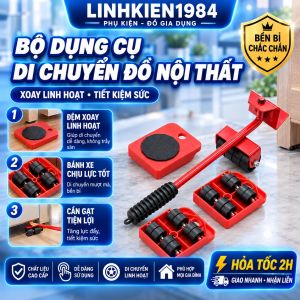 Bộ Dụng Cụ Hỗ Trợ Nâng Và Di Chuyển Đồ Nặng Thông Minh Tải Trọng 600kg
