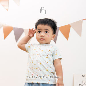 Little Palmerhaus - Little Wear Printed Tee CIRCUS | Atasan Kaos Size 1-5 Tahun