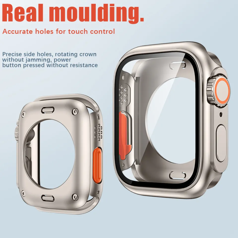 New Upgrade Ultra Case For Apple Watch 11 46mm 42mm Screen Protector Glass  Full Coverage For iWatch Series 11 SE3 45mm 41mm 44mm 40mm
