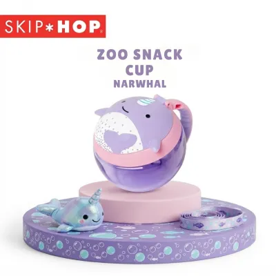 Skip Hop ZOO Snack Cup- Narwhal
