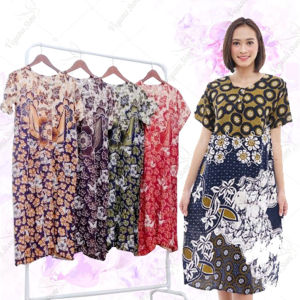 Daster Payung kancing/Baju Santai Wanita/Bahan sangat adem-Vegasus Store (COD)