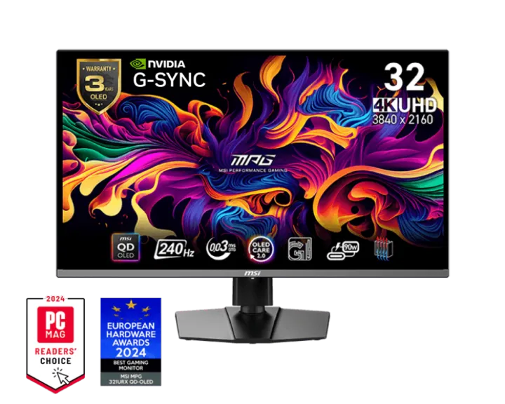 MSI MPG 321URX QD-OLED MONITOR