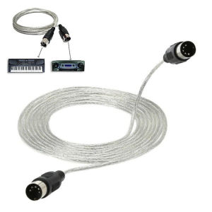 Cáp MIDI 5 pin kết nối giữa các thiết bị điện tử như piano bàn phím piano điện piano cầm tay guitar điện (hiệu ứng) và máy tính