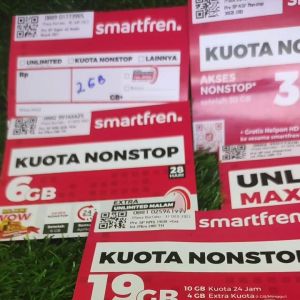 kartu perdana Smartfren 6gb 30gb 2gb 19gb unlimited max