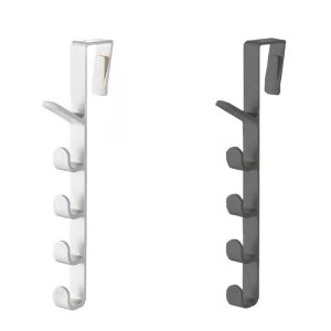 2Pcs Bedroom Door Hanger Clothes Hanging Rack Hook Bedroom Clothing Hook Purse Holder for Bags Rails Home Storage Rack