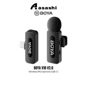 Boya V10 V2.0 Ultracompact 2.4GHz USB-C Wireless Microphone