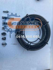 Dây thông tắc cống phi 12 dùng cho máy khoan dài 21m