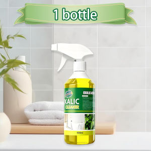 Oxalic acid cleaner spray 500ml powerful clean toilet tile disinfects bathroom remove stubborn stain liquid for tile Multi-purpose cleaner Herbal extracts Super cleaning factor Effective sterilization Suitable for any place Super clean