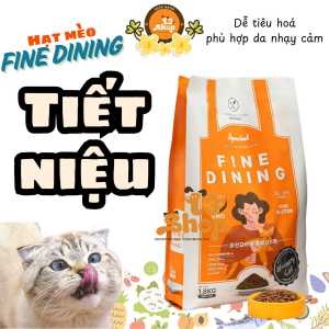 thức ăn hạt FINE DINING giàu đạm dành cho mèo - tốt cho mắt - khoẻ tim và đường ruột tiết niệu (urinary) - T3 PETS SHOP