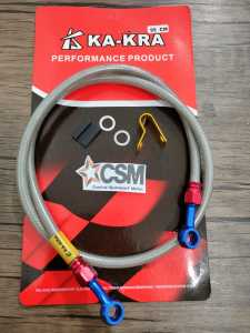 GVM - SELANG REM DEPAN KARBON RING CNC 95CM Y-0006 KA-KRA UNIVERSAL