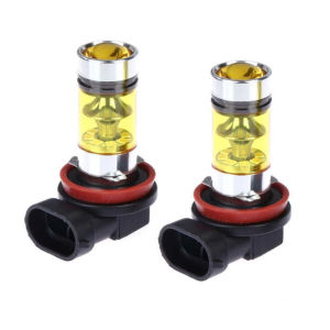 LED Fog Light Bulb H8 9005 9006 100W High Brightness Replacement Lamp for Car Fog Lights and Driving