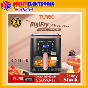 Digital Air Fryer Turbo EHL5328 Kapasitas 4.2L Menggoreng Tanpa Minyak Low Watt Garansi 3 Tahun Resmi