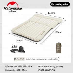 Matras Mobil Camping Naturehike CNK2450WS011 Sleeping Pad Angin Matras Tiup Kasur Camping Alas Tidur Mobil Tikar Lipat Kemah Hiking