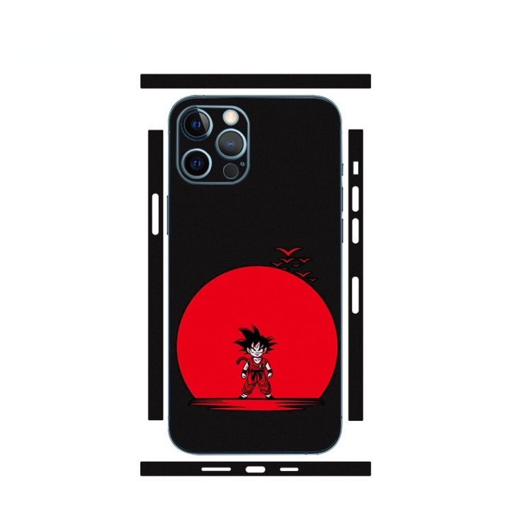 Cartoon Decal Skin for iPhone 14 13 Pro Max Back Screen Protector