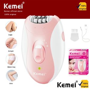 Kemei Electric Hair Removal Machine Women Underarm Trimmer Professional Painless Shaving KM-189B