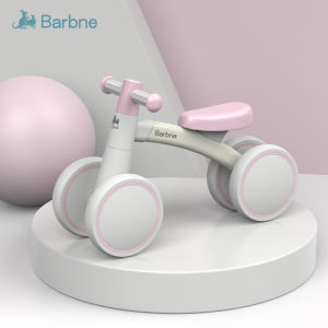 Baby Balance Bike for 1 2 3 Year Old Boy and Girl Toddler Bike 10-36 Month Baby Riding Toys with 4 Wheels No Pedal First Birthday Gift Christmas for Boys and Girls